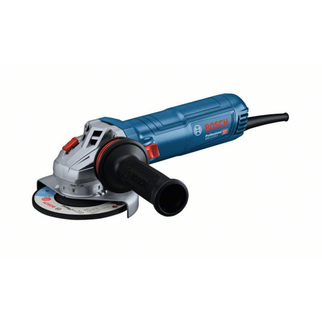 BOSCH Sarokcsiszoló 125 mm GWS 12-125 S fordulatszám szabályzós, reteszelhető kapcs.  / 1200 W