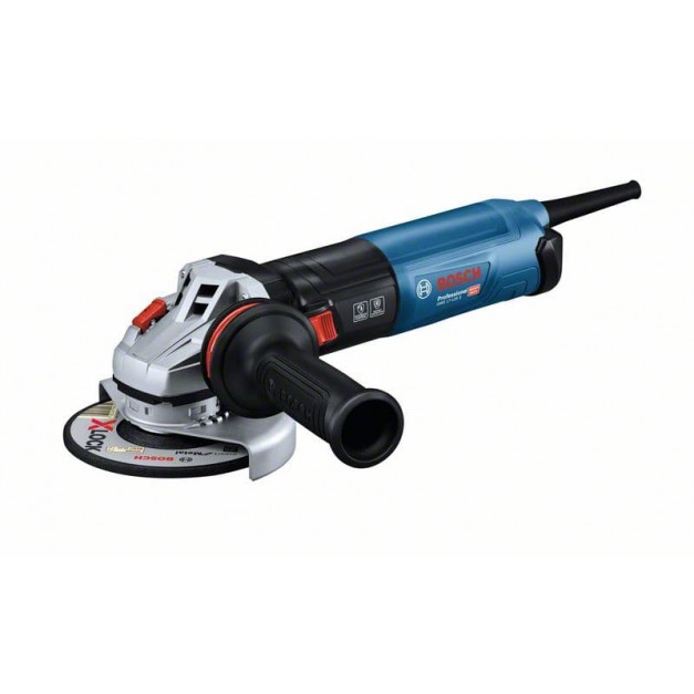 BOSCH Sarokcsiszoló 125 mm GWS 17-125 S keskeny, lágy indítású, ford. szab., k.dobozban / 1700 W