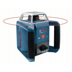 BOSCH GRL 400 H Forgólézer + BT 152 Állvány + GR 2400 Mérőléc + LR 1 Lézervevő