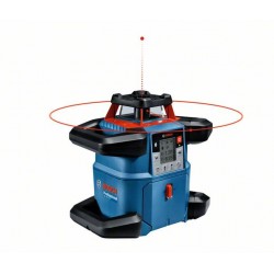 BOSCH GRL 600 CHV Forgólézer (1x4,0Ah ProCore) + LR 60 Lézervevő + RB 60 Tartó + RC 6 Távirányító