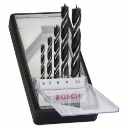 BOSCH Fafúró készlet 5 részes Robust Line (4 - 10 mm)