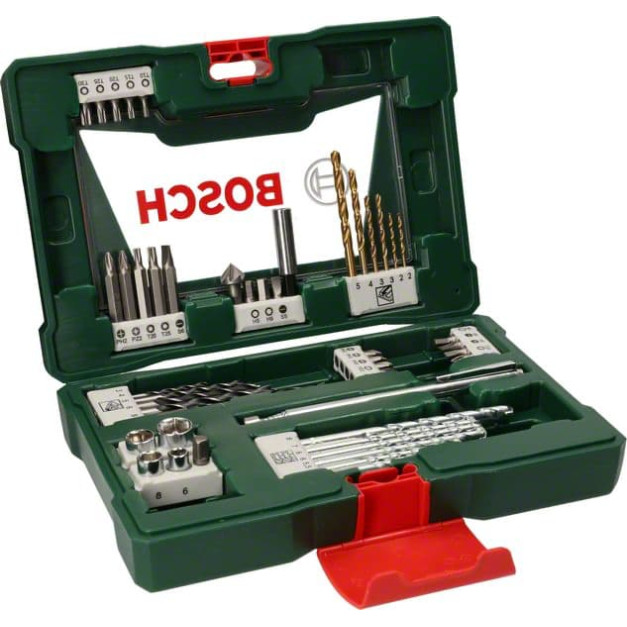 BOSCH Bithegy és fúrószár készlet 48 részes V-Line