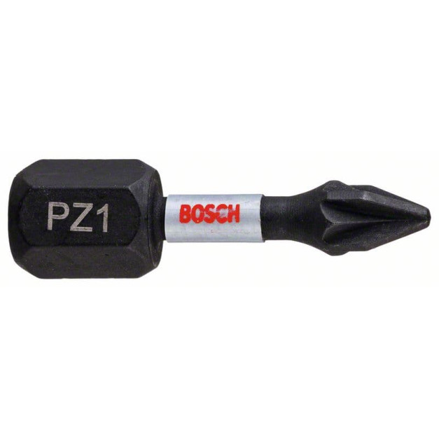 BOSCH Bithegy PZ1 x 25 mm 1/4" Impact Control (2 db/cs)
