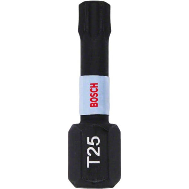 BOSCH Bithegy Torx T25 x 25 mm 1/4" Impact Control (2 db/cs)