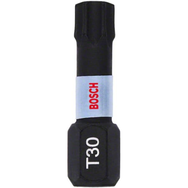 BOSCH Bithegy Torx T30 x 25 mm 1/4" Impact Control (2 db/cs)