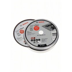 BOSCH Vágókorong fémre 125 x 1,0 x 22,2 mm inox egyenes WA 60 T BF Rapido fémdobozban (10 db/cs)