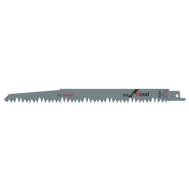 BOSCH Szablyafűrészlap fához S 1531 L 240 mm / 5TPI Top for Wood (2 db/cs)
