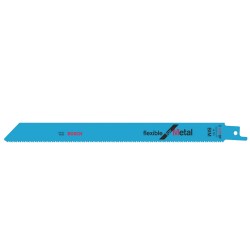 BOSCH Szablyafűrészlap fémre S 1122 BF 225mm / 14TPI bimetál (2 db/cs)