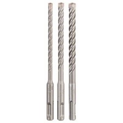 BOSCH 5X Kőzetfúró készlet 3 részes négyélű SDS-Plus (6 / 8 / 10 x 160 mm)