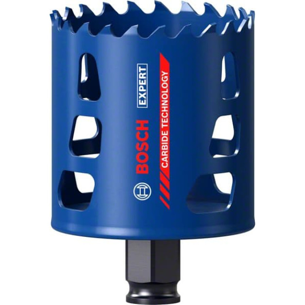 BOSCH EXPERT Tough Material keményfémfogú körkivágó, 60 mm