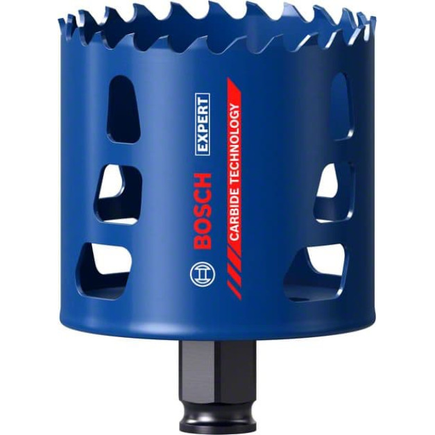 BOSCH EXPERT Tough Material keményfémfogú körkivágó, 73 mm