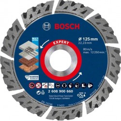 BOSCH EXPERT Gyémánt vágókorong 230 x 2,4 x 15 x 22,2 mm szegmentált MultiMaterial