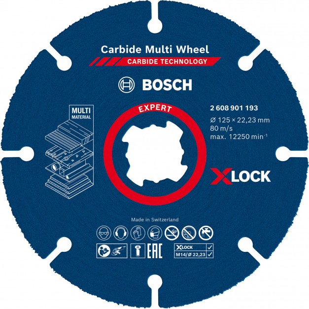 BOSCH EXPERT Multi vágókorong 125 x 22,2 mm X-LOCK