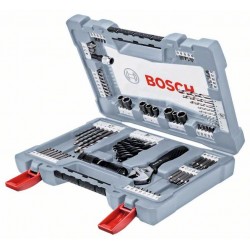 BOSCH Fúrószár és bithegy készlet 91 részes