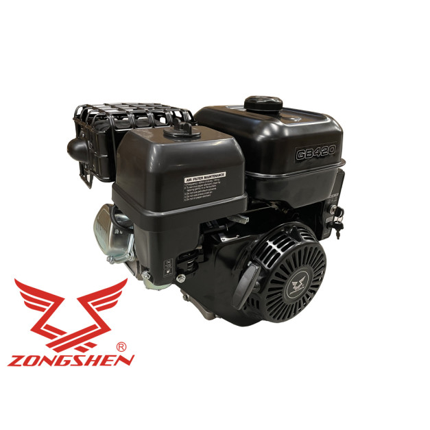 MEGHAJTÓ MOTOR ZONGSHEN GB420 420cc 13,0 LE,  25,4ø x 60mm VíZSZINTES TENGELY ELEKTROMOS INDÍTÓ