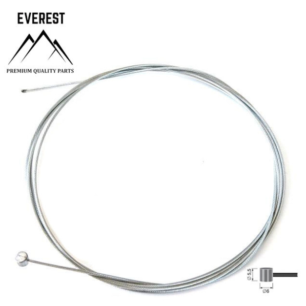 ACÉL BOWDEN UNIVERZÁLIS 2,5m NAGY KALAPÁCS VÉGGEL - T EVEREST