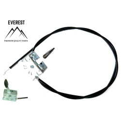 GÁZKAR BOWDENNEL UNIVERZÁLIS FÉM KÉTOLDALÚ 1600mmx1525mm EVEREST