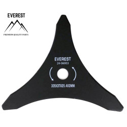 VÁGÓTÁRCA UNIVERZÁLIS 3 FOG NYÍLÁS ÁTMÉRŐ 25,4mm SZÉLESSÉG 305mm VASTAGSÁSA 3mm EVEREST