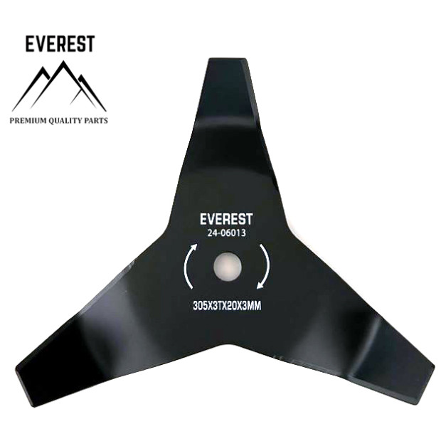 ÁGAPRÍTÓ  VÁGÓTÁRCSA UNIVERZÁLIS 3 FOG NYÍLÁS ÁTMÉRŐ 20mm SZÉLESSÉG 305mm EVEREST