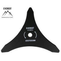 VÁGÓTÁRCA UNIVERZÁLIS 3 FOG NYÍLÁS ÁTMÉRŐ 20mm SZÉLESSÉG 305mm VASTAGSÁSA 3mm EVEREST