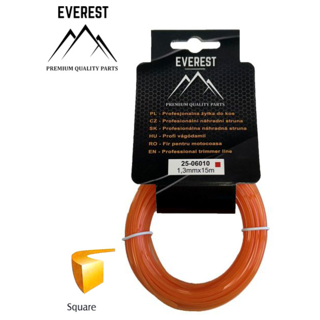 VÁGÓDAMIL NÉGYSZÖG 1,3mm 15M EVEREST