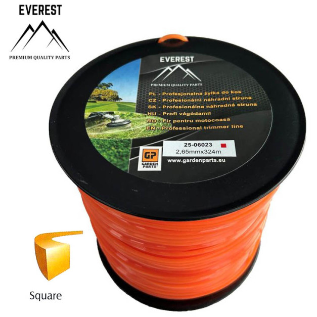 VÁGÓDAMIL NÉGYSZÖG 2,65mm 324M EVEREST