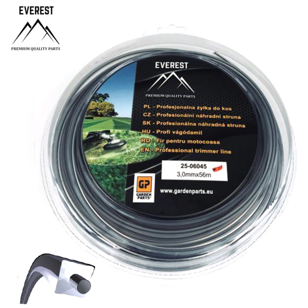 VÁGÓDAMIL  DUAL POWER LINE 3,00mm 56M EVEREST