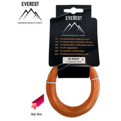 VÁGÓDAMIL CSILLAG 1,3mm 15M EVEREST