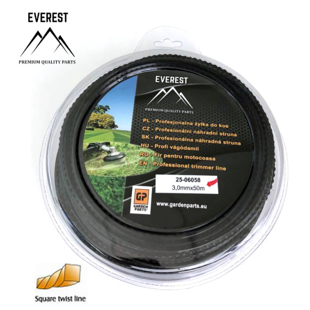 VÁGÓDAMIL SAW LINE 3,0mm, 50m EVEREST