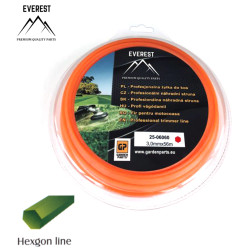 VÁGÓDAMIL HEXAGON LINE 3,00mm 56M EVEREST