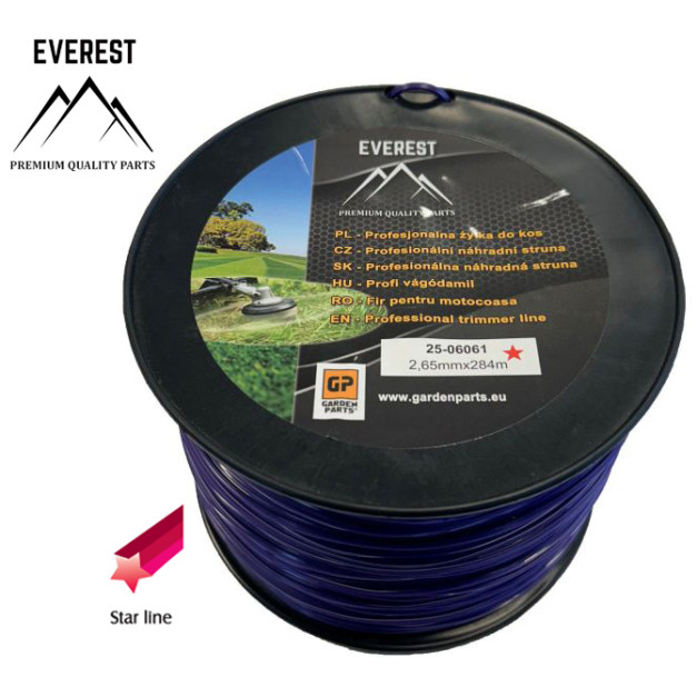 VÁGÓDAMIL CSILLAG 2,65mm 284M PROFESSIONAL EVEREST