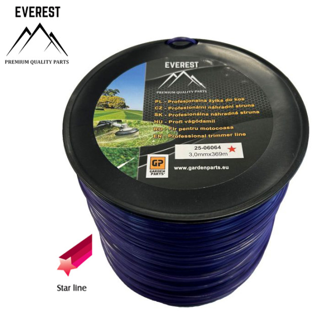 VÁGÓDAMIL CSILLAG 3,0mm 369M PROFESSIONAL EVEREST
