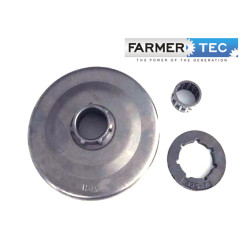CSILLAGKERÉK BETÉTES  HUSQVARNA 340, 345, 346, 350, 351, 353, 357, 359, 445, 450   .325 7z SM FARMERTEC