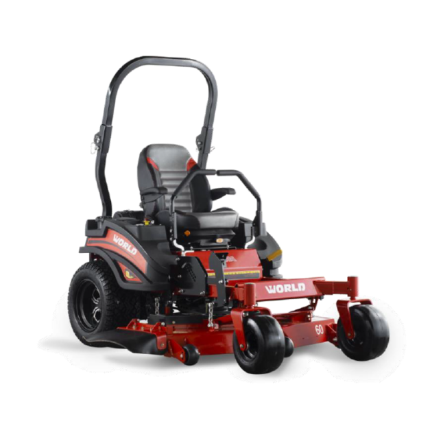 BLUEBIRD helyben forduló fűnyíró traktor 726 ccm, 23,5 LE, 153 cm munkasz.