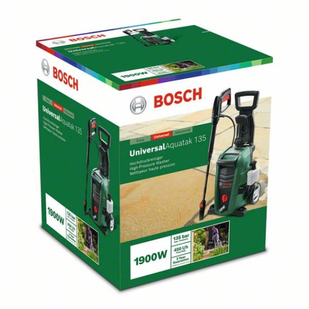 BOSCH Magasnyomású mosó UniversalAquatak 135 bar / 1900 W