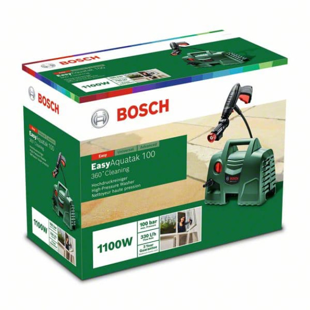 BOSCH Magasnyomású mosó EasyAquatak 100 bar / 1100 W