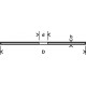 BOSCH Vágókorong fémre 125 x 1,0 x 22,2 mm inox egyenes WA 60 T BF Rapido
