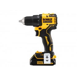 DEWALT Akkus fúrócsavarozó 18 V szénkefe nélküli (2 x 1,5 Ah akku + töltő + TSTAK) DCD708S2T