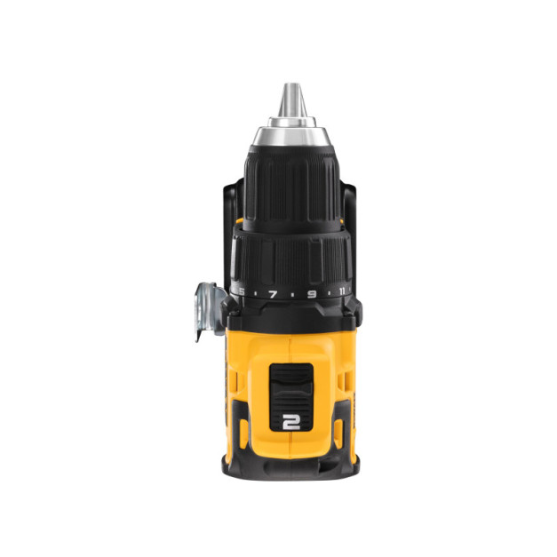 DEWALT Akkus fúrócsavarozó 18 V szénkefe nélküli (2 x 1,5 Ah akku + töltő + TSTAK) DCD708S2T