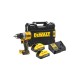 DEWALT Akkus fúrócsavarozó 18 V szénkefe nélküli (2 x 5,0 Ah akku + töltő + TSTAK) DCD800H2T