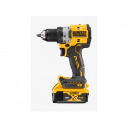 DEWALT Akkus fúrócsavarozó 18 V szénkefe nélküli (2 x 5,0 Ah akku + töltő + TSTAK) DCD800P2T