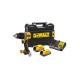 DEWALT Akkus fúrócsavarozó 18 V szénkefe nélküli (2 x 1,7 Ah akku + töltő + TSTAK) DCD805E2T