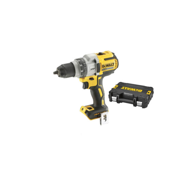 DEWALT Akkus fúrócsavarozó 18 V szénkefe nélküli (akku + töltő nélkül, TSTAK) DCD991NT