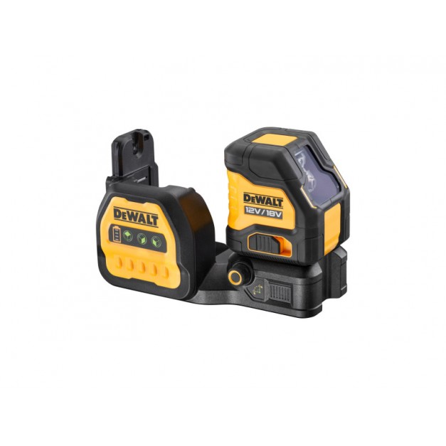 DEWALT Akkus keresztvonalas lézer 12-18 V (zöld) (akku + töltő nélkül) DCE088NG18