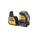DEWALT Akkus keresztvonalas lézer 12-18 V (zöld) (akku + töltő nélkül) DCE088NG18