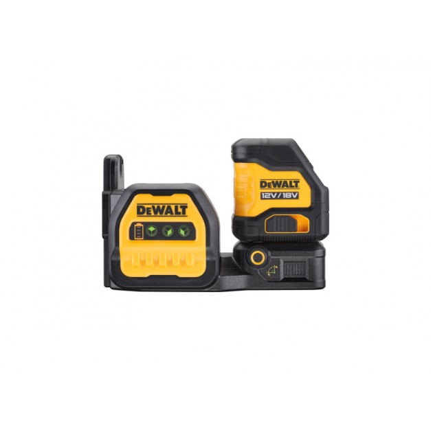 DEWALT Akkus keresztvonalas lézer 12-18 V (zöld) (akku + töltő nélkül) DCE088NG18