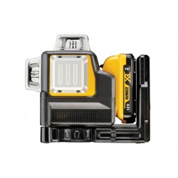 DEWALT Akkus 3 síkú lézer 10,8-12 V (zöld) (1 x 2,0 Ah akku + töltő) DCE089D1G