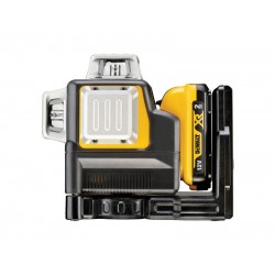 DEWALT Akkus 3 síkú lézer 10,8-12 V (piros) (1 x 2,0 Ah akku + töltő) DCE089D1R