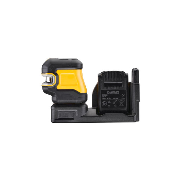 DEWALT Akkus pont- és vonallézer 12-18 V (zöld) (1 x 2,0 Ah akku + töltő) DCE822D1G18
