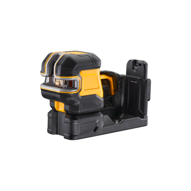 DEWALT Akkus pont- és vonallézer 12-18 V (zöld) (Akku + töltő nélkül + TSTAK) DCE825NG18